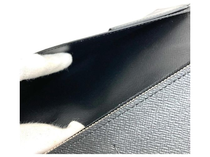 Louis Vuitton Epi Brazza Bi-fold Long Wallet Schwarz - Ansicht 9
