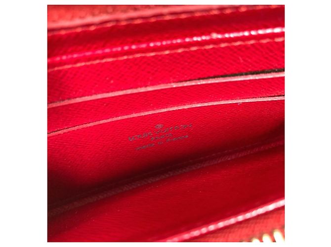 Cartera larga Louis Vuitton Monogram Cherry Blossom Castaño Roja - vista 11