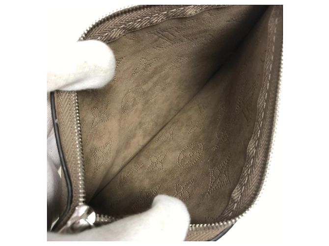 Borsa Louis Vuitton Mahina Girolata Beige - vista 16