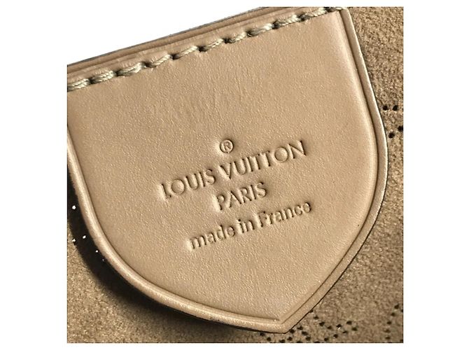Borsa Louis Vuitton Mahina Girolata Beige - vista 17