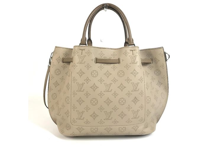 Borsa Louis Vuitton Mahina Girolata Beige - vista 2