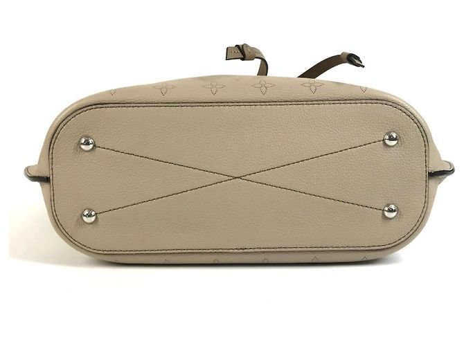 Borsa Louis Vuitton Mahina Girolata Beige - vista 5