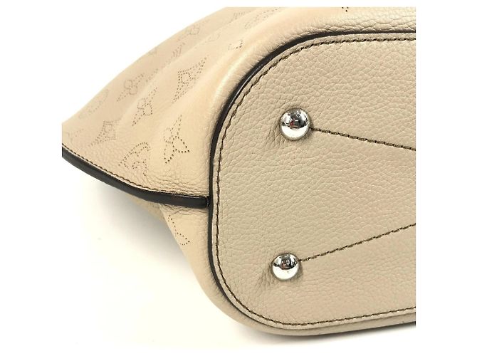 Borsa Louis Vuitton Mahina Girolata Beige - vista 7