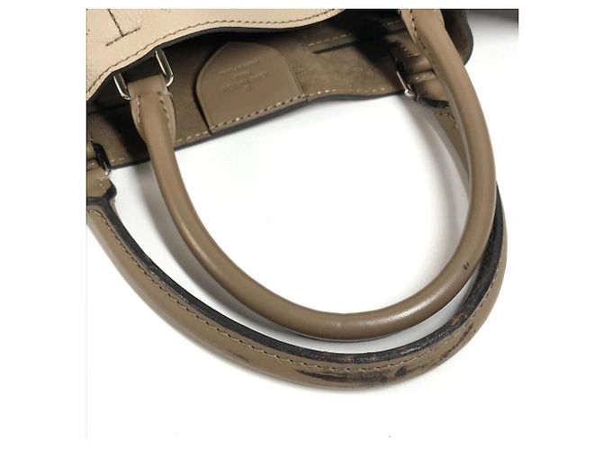 Borsa Louis Vuitton Mahina Girolata Beige - vista 8