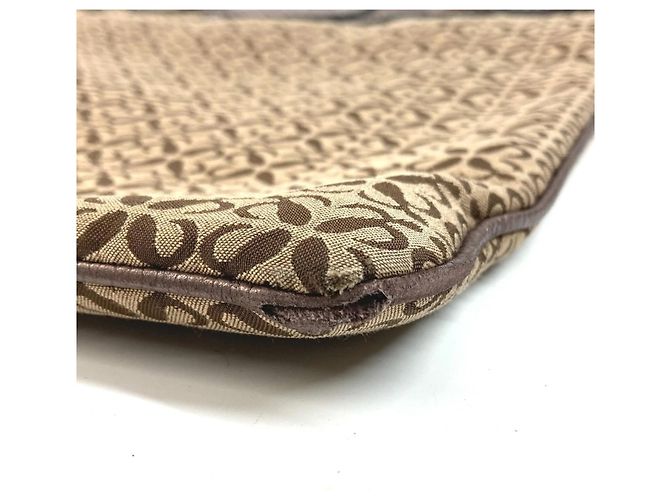 Borsa Tote Loewe Anagram Logo New Road Line Marrone - vista 6