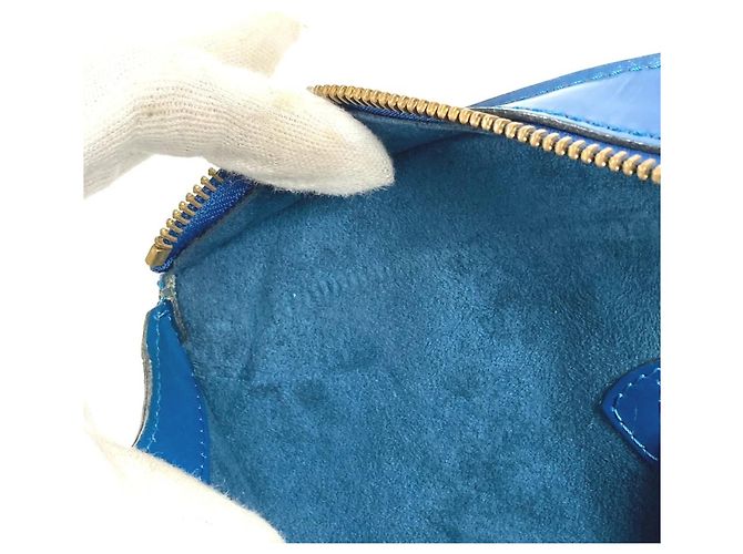 Borsa a Spalla Louis Vuitton Epi Saint Jacques Blu - vista 13