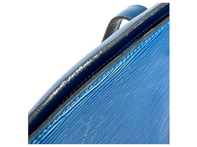Borsa a Spalla Louis Vuitton Epi Saint Jacques Blu - vista 15