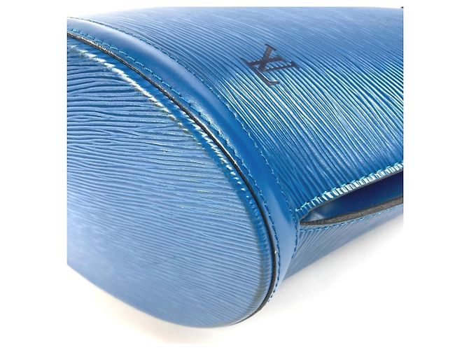Borsa a Spalla Louis Vuitton Epi Saint Jacques Blu - vista 6