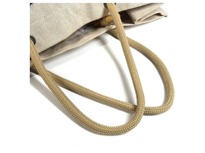 Hermès Borsa da Spiaggia HERMES Thalassa Blu Beige - vista 4