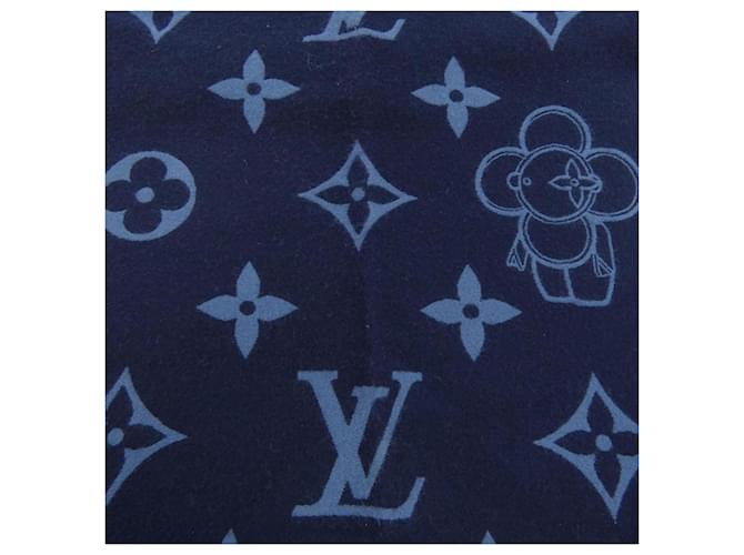 Sciarpa Monogram Vivienne Louis Vuitton Blu Blu navy - vista 4