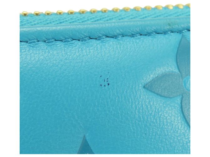 Cartera Zippy Wallet Coussin Louis Vuitton Turquesa - vista 11
