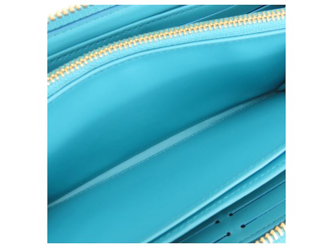 Cartera Zippy Wallet Coussin Louis Vuitton Turquesa - vista 17
