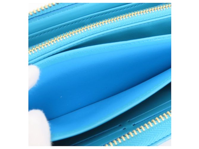 Cartera Zippy Wallet Coussin Louis Vuitton Turquesa - vista 18