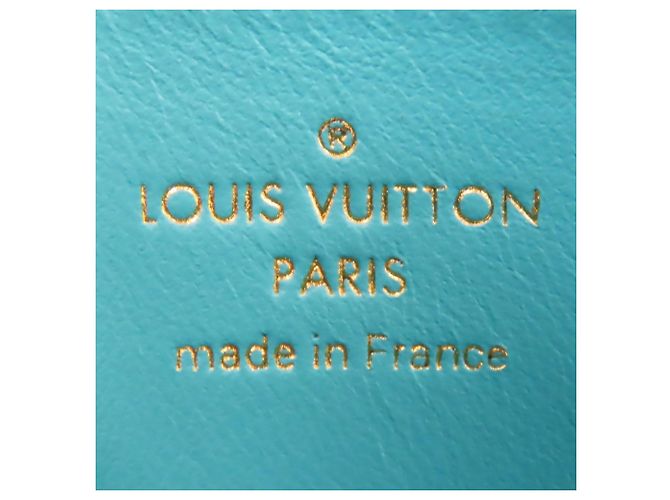 Cartera Zippy Wallet Coussin Louis Vuitton Turquesa - vista 20