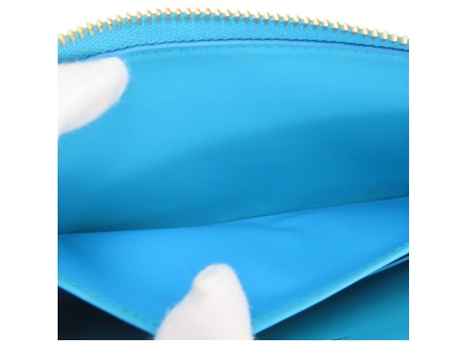 Cartera Zippy Wallet Coussin Louis Vuitton Turquesa - vista 24