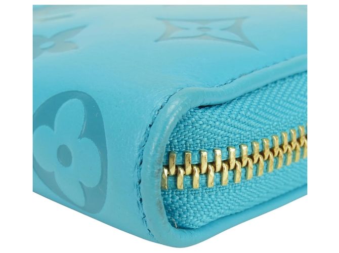 Cartera Zippy Wallet Coussin Louis Vuitton Turquesa - vista 5