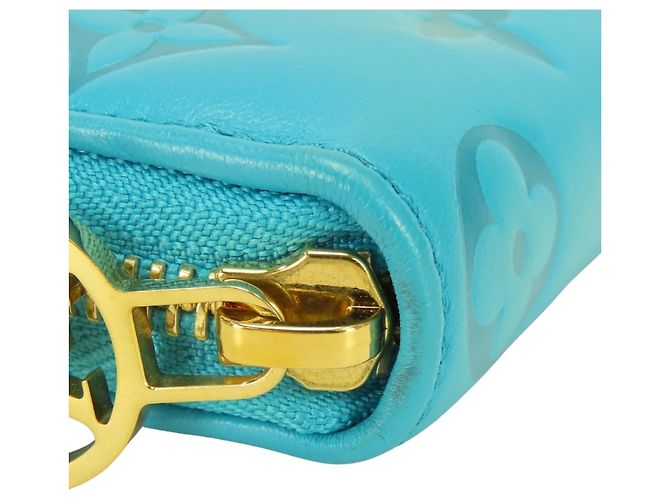 Cartera Zippy Wallet Coussin Louis Vuitton Turquesa - vista 7