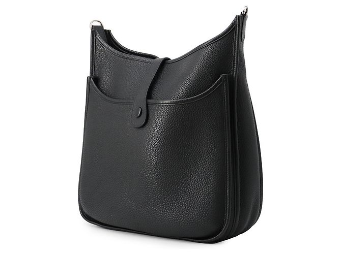 Hermès Borsa a tracolla Hermes Evelyne 3 PM Nero - vista 2
