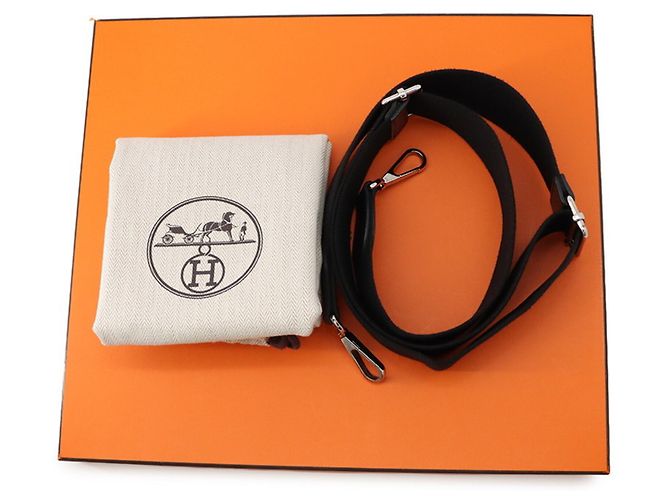 Hermès Borsa a tracolla Hermes Evelyne 3 PM Nero - vista 20