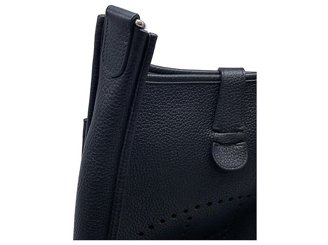 Hermès Borsa a tracolla Hermes Evelyne 3 PM Nero - vista 7