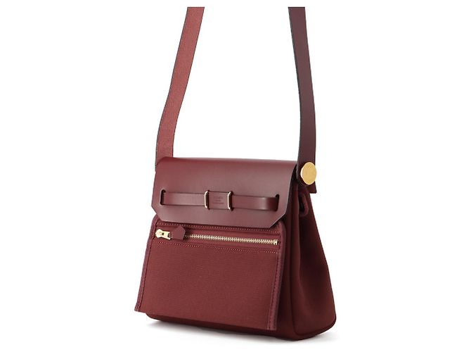 Borsa Kara di Hermès in Rouge H Rosso - vista 2
