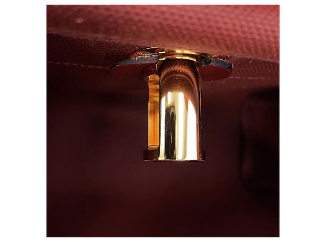 Borsa Kara di Hermès in Rouge H Rosso - vista 8