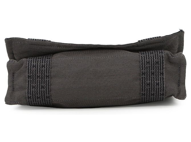 Hermès Borsa a tracolla Hermes Herline Bassas PM Gray Canvas Marrone - vista 3