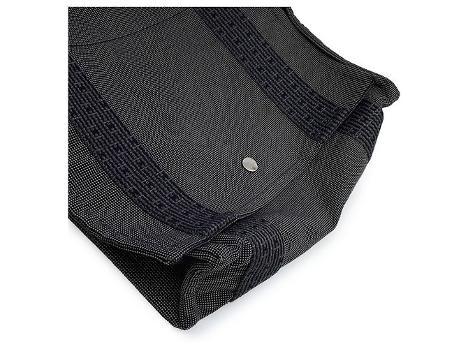Hermès Borsa a tracolla Hermes Herline Bassas PM Gray Canvas Marrone - vista 7