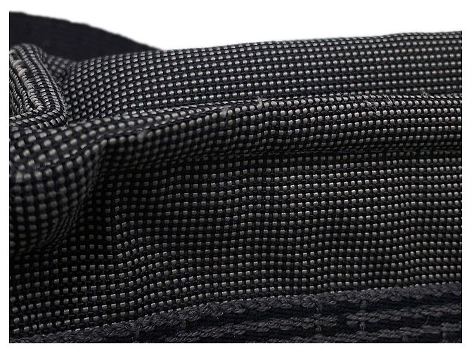 Hermès Borsa a tracolla Hermes Herline Bassas PM Gray Canvas Marrone - vista 9