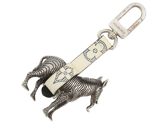 Charm per borsa Louis Vuitton Monogram Chapman Zebra - vista 3