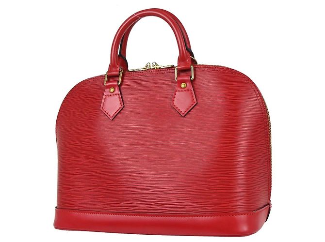 Louis Vuitton Alma Epi Leather PM Rosso - vista 2