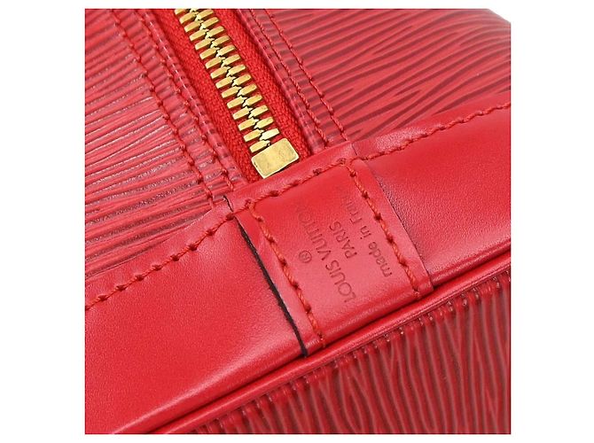 Louis Vuitton Alma Epi Leather PM Rosso - vista 4