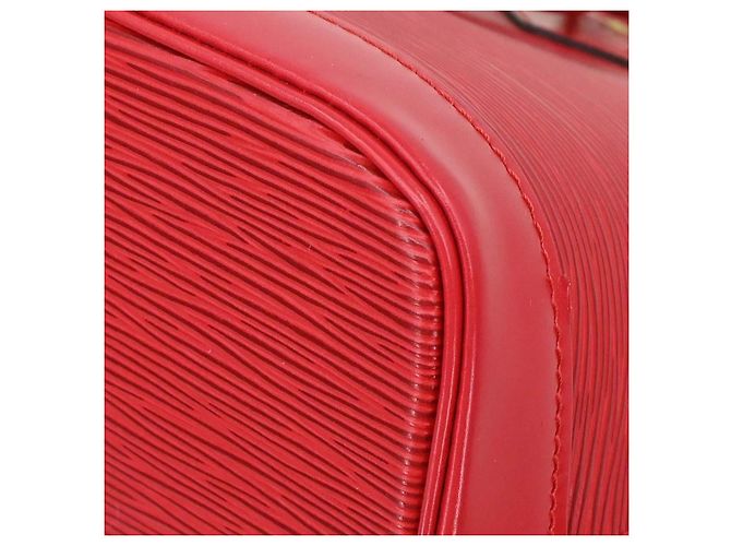 Louis Vuitton Alma Epi Leather PM Rosso - vista 7