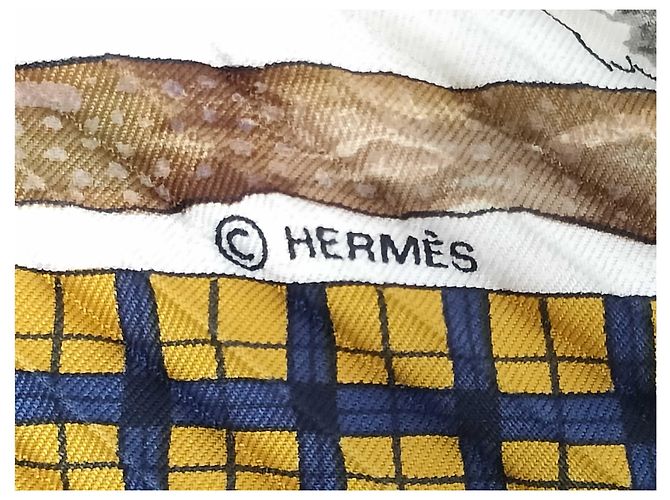 Hermès Hermes Carré 90 Seta multicolore 90 x 90 - vista 5