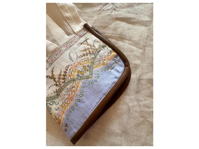 Zimmermann Camisa de lino con estampado paisley Castaño Rosa Azul Beige Púrpura - vista 6