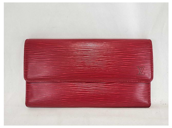 Louis Vuitton Wallet epi epi leather medium Red - view 3