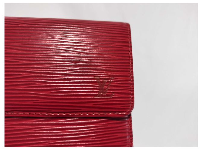 Louis Vuitton Wallet epi epi leather medium Red - view 4