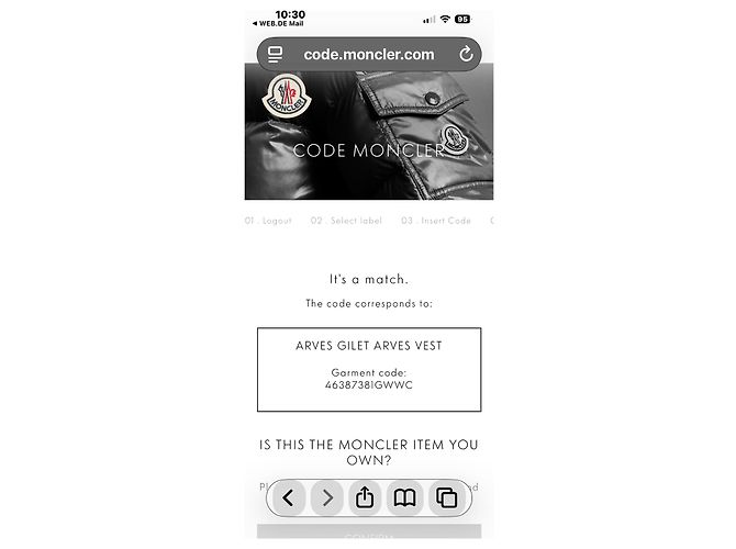 Moncler Arves Steppweste Schwarz - Ansicht 9