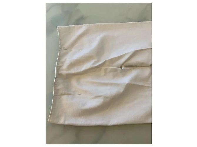 Chanel Pantalones de Mezclilla Blancos - vista 2
