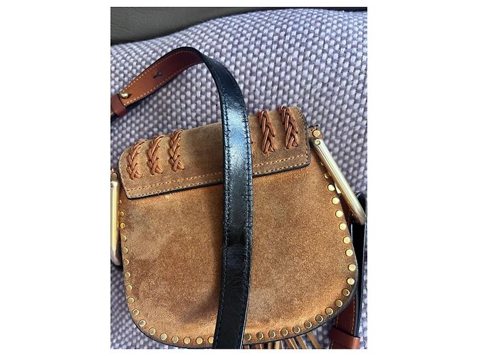 Chloé Hudson Borsa a tracolla in scamosciato Marrone - vista 5