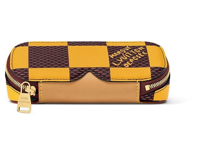 Louis Vuitton Astuccio per occhiali Damier Pop GM Giallo - vista 2