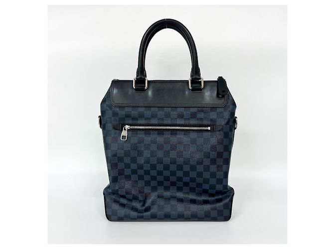 Tote Louis Vuitton Greenwich Damier Cobalt Large Nero - vista 2