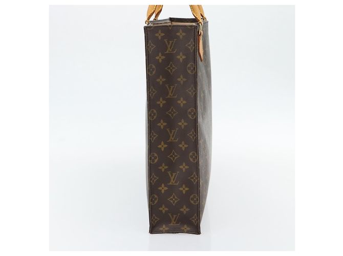 Louis Vuitton Vintage Sac Plat Monogram Canvas Marrone - vista 4