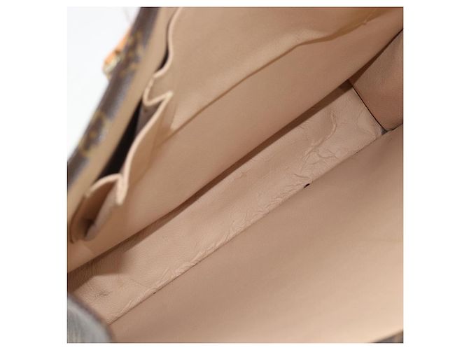 Louis Vuitton Vintage Sac Plat Monogram Canvas Marrone - vista 5