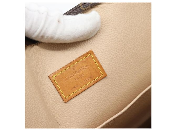 Louis Vuitton Vintage Sac Plat Monogram Canvas Marrone - vista 6