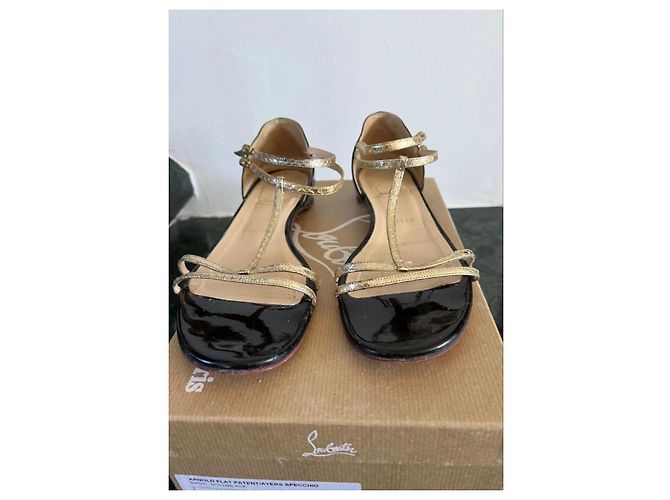 Christian Louboutin Sandali Bassi Arnold - vista 4
