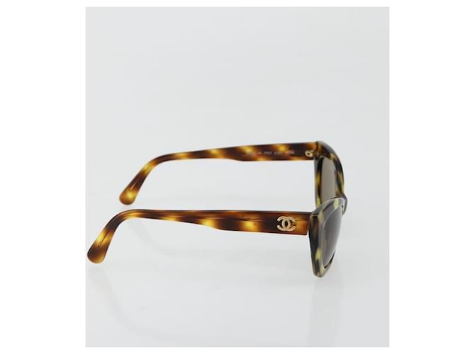 Chanel Logo CC Plastic Marrone - vista 4
