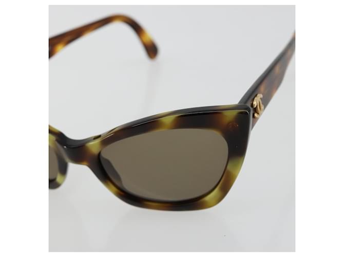 Chanel Logo CC Plastic Marrone - vista 6