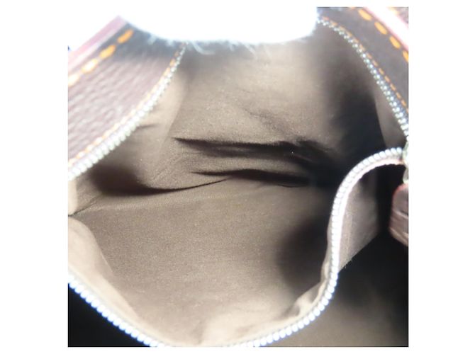 Borsa Tod's marrone scuro e arancione - vista 22