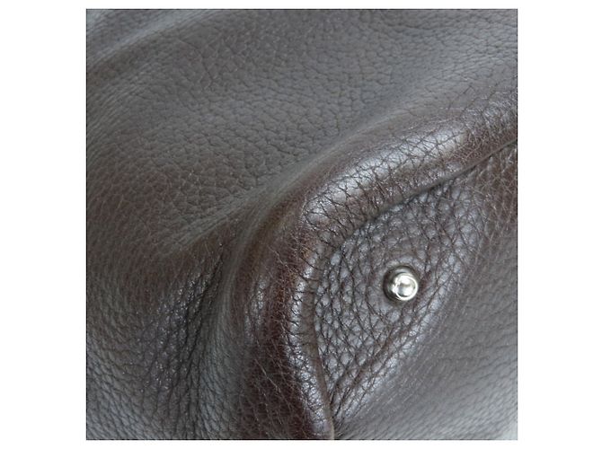 Borsa Tod's marrone scuro e arancione - vista 6